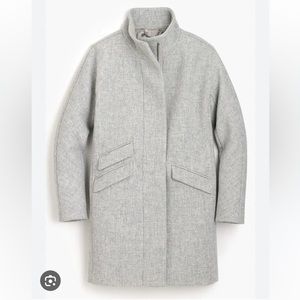 J.Crew stadium cloth cocoon coat 14